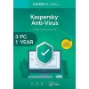 Kaspersky Antivirus 2020 - 3 PCs - 1 Year