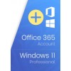 Windows 11 Pro Key + Office 365 Account- Package