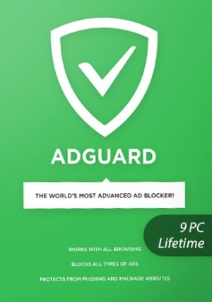 Adguard 9 PCs Lifetime