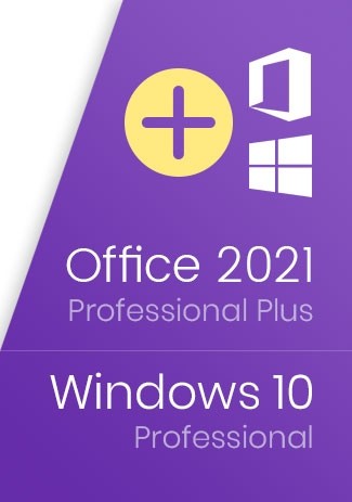 Windows 10 Pro Key + Office 2021 Professional Plus Key - Package